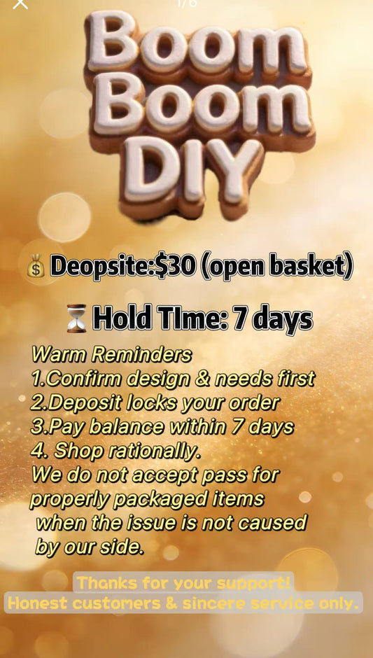 Deposite Link / Open Basket （minimum size）